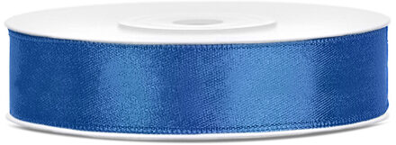 Satijnlint Royal Blauw 12mm/25m