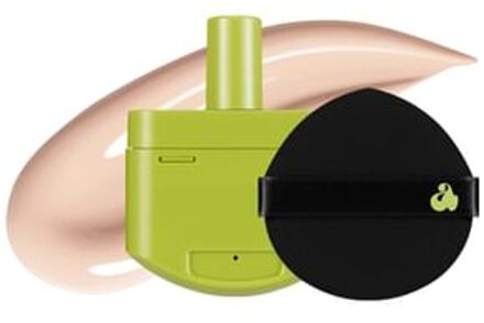 Satin Wear Healthy-Green Cushion Re-Feel Refill Only - 21 Colors #11N Floral White