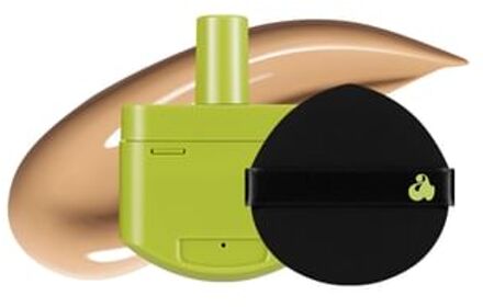 Satin Wear Healthy-Green Cushion Re-Feel Refill Only - 21 Colors #23N Nude Beach