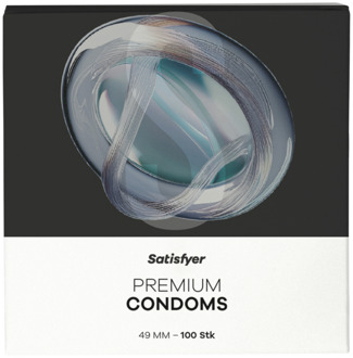 Satisfyer Condooms - Maat S - 49mm - 100 Stuks