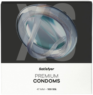 Satisfyer Condooms - Maat XS - 47mm - 100 Stuks