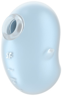 Satisfyer Cutie Ghost - Air Pulse Vibrator - Blauw