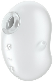 Satisfyer Cutie Ghost - Air Pulse Vibrator - Wit