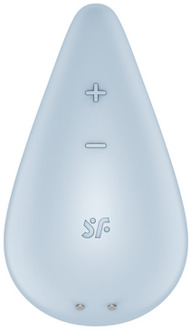 Satisfyer Dew Drop - Lay-on Vibrator - Blauw