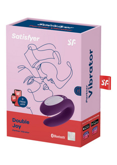 Satisfyer Double Joy - Partner Vibrator - Violet