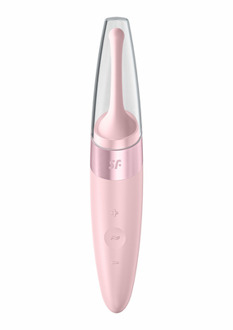 Satisfyer Draaiende Verwennerij - Tip Vibrator - Oud Roze
