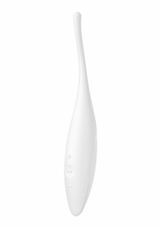 Satisfyer Draaiende Vreugde - Tip Vibrator - Wit