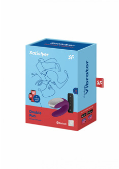 Satisfyer Dubbel Plezier - Partner Vibrator - Violet