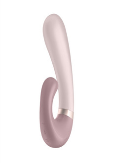Satisfyer Heat Wave - Verwarmende Vibrator en Clitorisstimulator - Mauve
