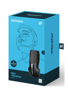 Satisfyer Mannen - Penis Vibrator - Zwart