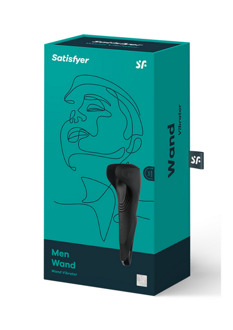 Satisfyer Mannen - Wand Vibrator - Zwart