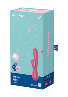 Satisfyer Mono Flex - Rabbit Vibrator - Rood