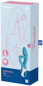 Satisfyer Omarm Mij - Konijnen Vibrator - Turquoise