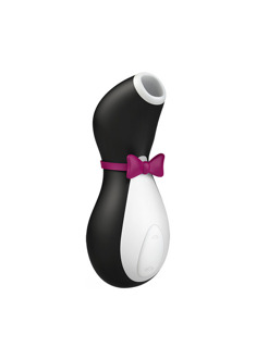 Satisfyer Pinguïn - Air Pulse Stimulator - Zwart/Wit