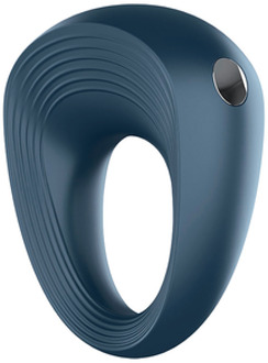 Satisfyer Power Ring - Vibrerende Cockring - Donkerblauw