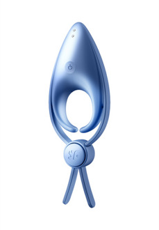 Satisfyer Sniper - Vibrerende Cockring - Blauwgrijs