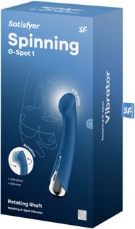 Satisfyer Spinning G-Spot 1 - Draaibare G-Spot Vibrator - Blauw