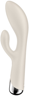 Satisfyer Spinning Rabbit 1 - Rotating Rabbit Vibrator - Beige