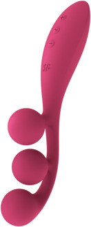 Satisfyer Tri Ball 1 - Multi Vibrator - Rood