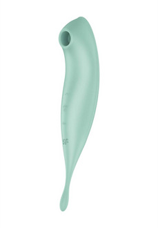Satisfyer Twirling Pro - Tip Vibrator met App - Mint
