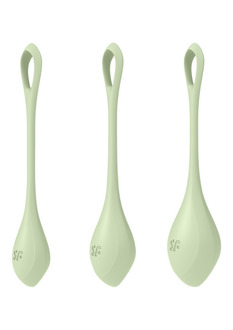 Satisfyer Yoni Power 2 - Kegel Balls Set - Lichtgroen