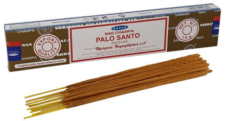 Satya Nag Champa wierrook stokjes Palo Santo geur - 15x - In balans