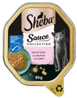 Sauce Lovers Kuipje - Zalm - Kattenvoer - 22 x 85g