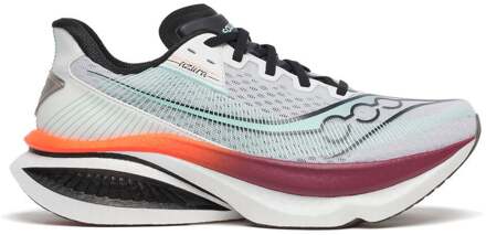 Saucony Endorphin Azura Neutrale schoen Heren-wit, koraal - 44.5