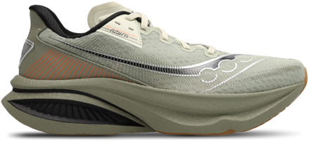 Saucony Endorphin Azura Sneakers Heren - Groen - Maat 46.5 - Mesh/Synthetisch Green