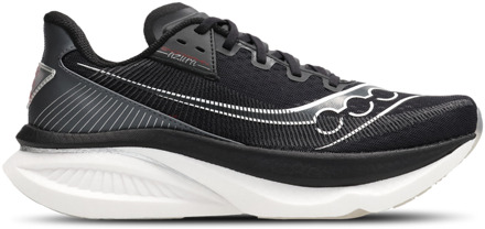 Saucony Endorphin Azura Sneakers Heren - Zwart - Maat 44 - Mesh/Synthetisch Black