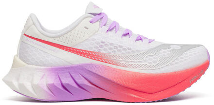 Saucony Endorphin PRO 4 Dames wit/roze - 37