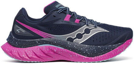 Saucony Endorphin Speed 4 Wedstrijdschoen Dames-Pink,Donkerblauw - 38