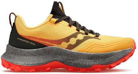 Saucony Endorphin Trail Damestrainers Geel