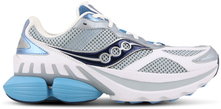 Saucony Grid Nxt Sneakers Heren - Wit - Maat 45 - Mesh/Synthetisch White