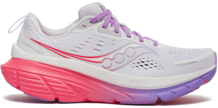 Saucony Guide 18 Stabiliteitsschoen Dames-Wit,Pink - 38,38.5,39,41,42