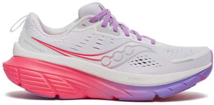 Saucony Guide 18 Stabiliteitsschoen Dames-Wit,Pink - 41