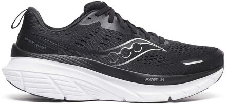 Saucony Guide 18 Wide Stabiliteitsschoen Heren-Zwart,Wit - 42,42.5,44,44.5,45,46,46.5,47,50