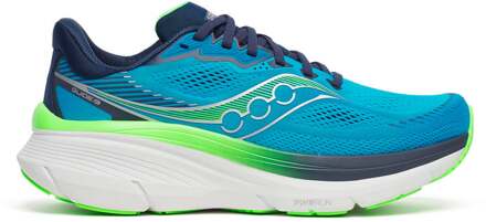 Saucony Guide 19 Stabiliteitsschoen Heren-blauw, neongroen - 48