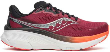 Saucony Guide 19 Stabiliteitsschoen Heren-wijnrood, oranje - 44