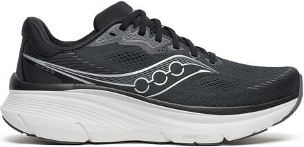 Saucony Guide 19 Stabiliteitsschoen Heren-zwart, zilver - 45