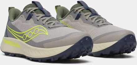 Saucony Heren Saucony Peregrine 15 Hardloopschoen in olijfgroen