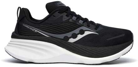Saucony Hurricane 24 Wide Stabiliteitsschoen Heren-Zwart,Antraciet - 47