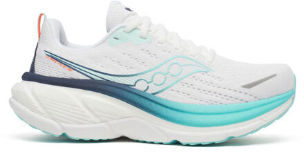 Saucony Hurricane 25 Dames wit/blauw - 42 1/2