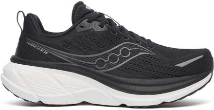 Saucony Hurricane 25 Wide Stabiliteitsschoen Heren-Zwart,Wit - 42,42.5,43,44,44.5,45,46,46.5,47,48,49,50