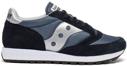 Saucony Jazz 81 - Retro Sneakers met Suède Navy - 37