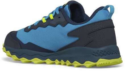 Saucony Jongens Saucony Juniors Peregrine 15 Hardloopschoen in Navy Geel