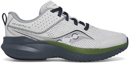 Saucony Kinvara 14 LTT Neutrale Schoen Kinderen-Lichtgrijs,Donkerblauw - 37.5