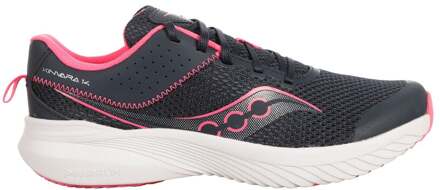 Saucony Kinvara 14 LTT Neutrale Schoen Kinderen-Pink,Donkerblauw - 37.5