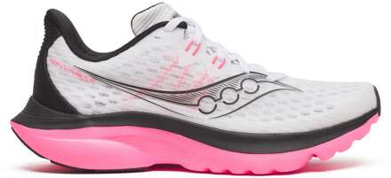 Saucony Kinvara 16 Neutrale schoen Dames-wit, zwart - 37.5,38,38.5,39,40,40.5,41,42,42.5
