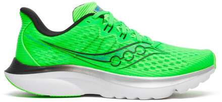 Saucony Kinvara 16 Neutrale schoen Heren-neongroen, zwart - 49
